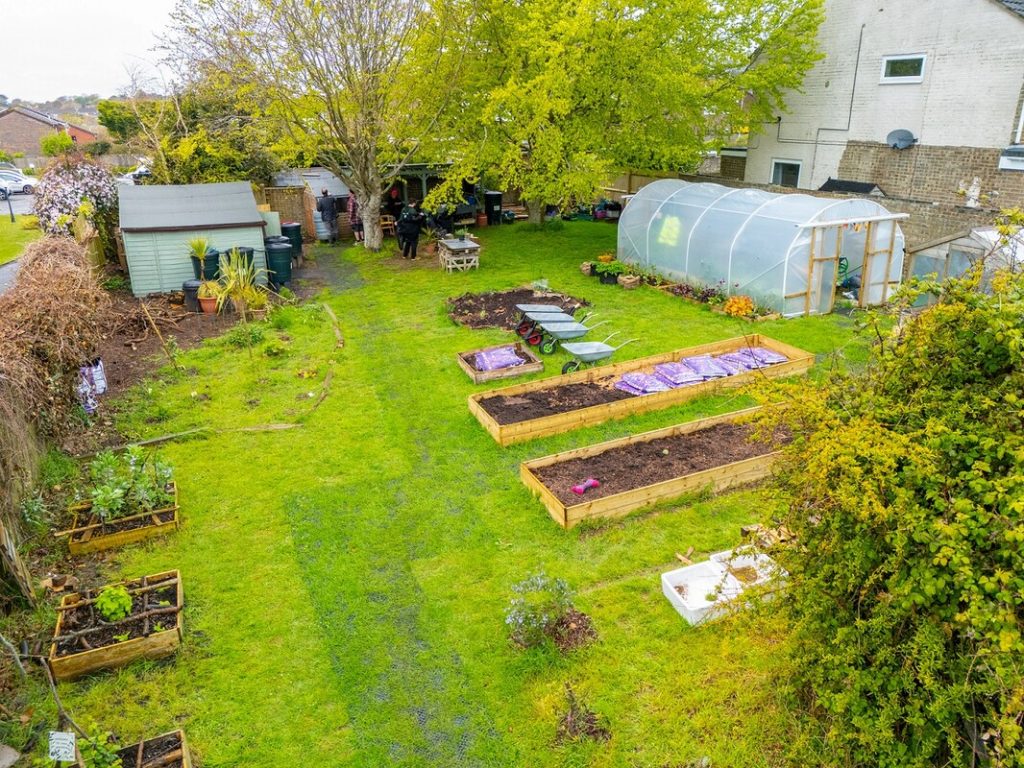 Image of Peverals Community Garden in Seaford